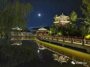 安顺娄湖明星网红不夜城,不夜城璀璨夜生活全景掠影
