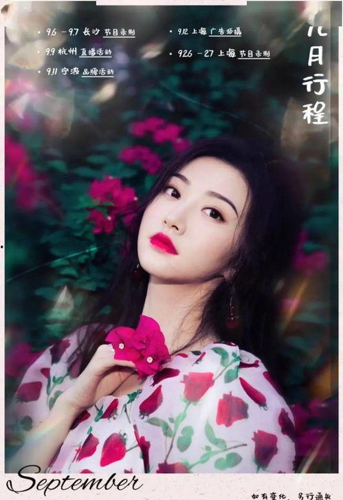 9月明星网红行程,精彩活动轮番上演