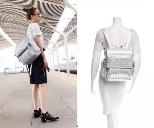 女明星网红双肩包,女明星网红热爱的双肩包盘点