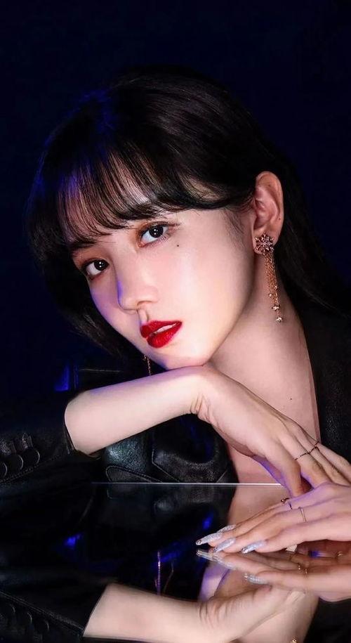 小明星网红照片高清图片,魅力四溢，青春洋溢