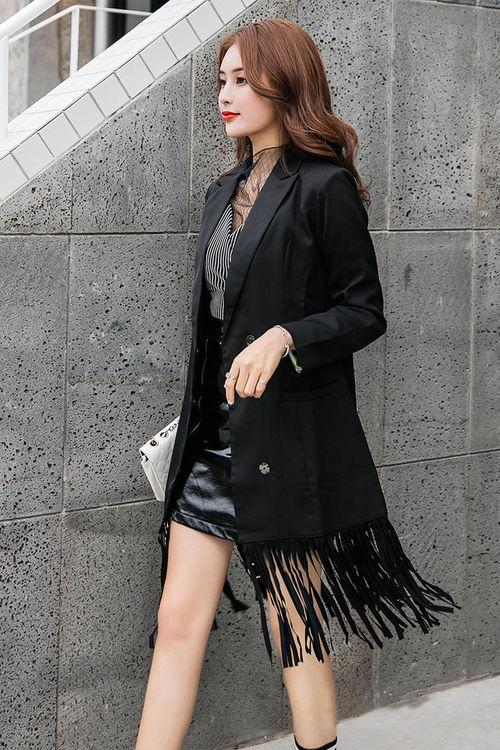 明星网红同款西服女装,明星西服女装潮流解析